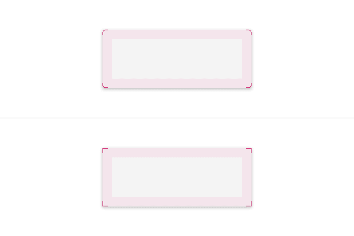 Popover container corner options.